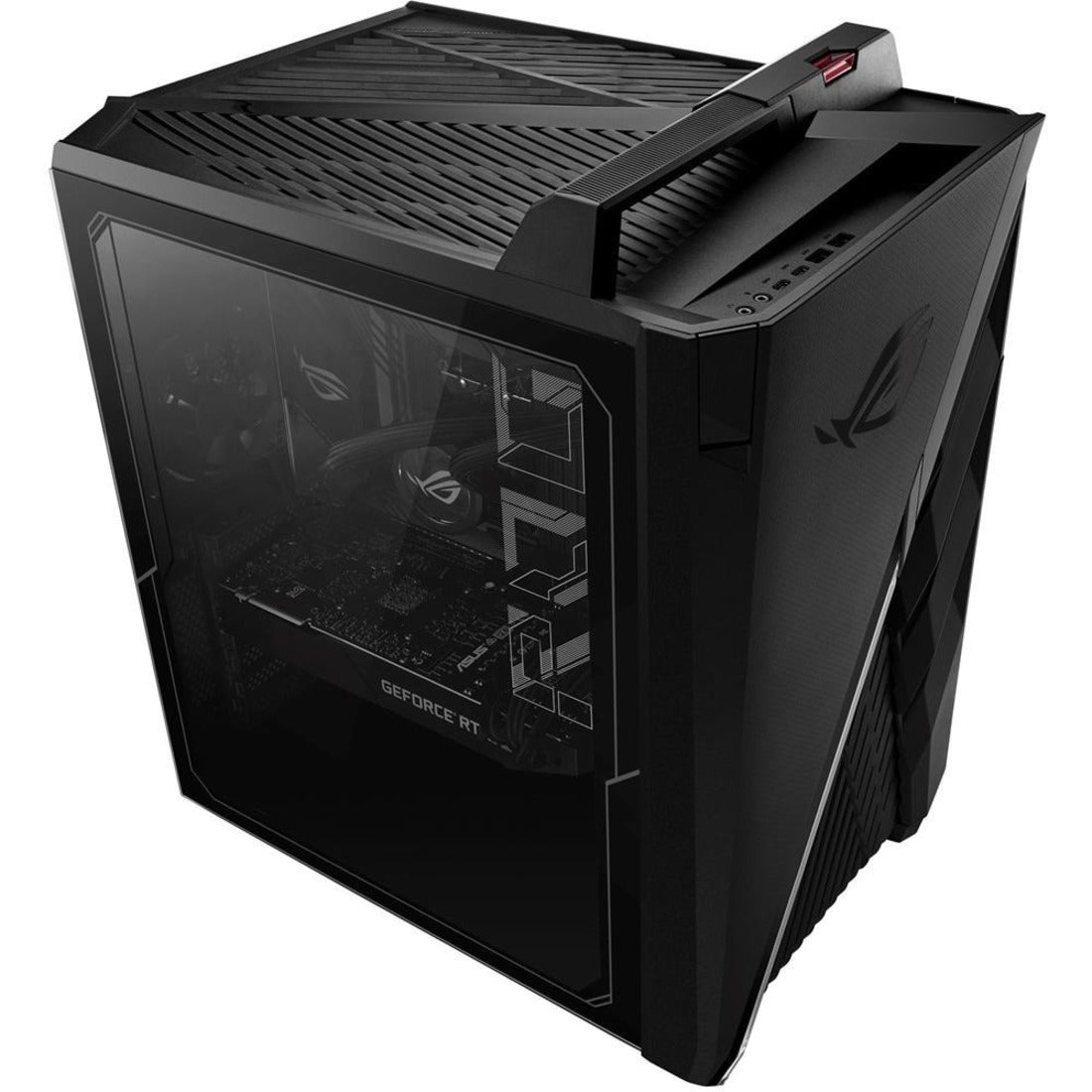 Asus Strix GA35DX-XH999 Gaming Desktop Computer - AMD Ryzen 9 5900X Dodeca-core (12 Core) - 32 GB RAM DDR4 SDRAM - 2 TB HDD - 1 TB M.2 PCI Express NVMe 3.0 SSD - Tower - Star Black