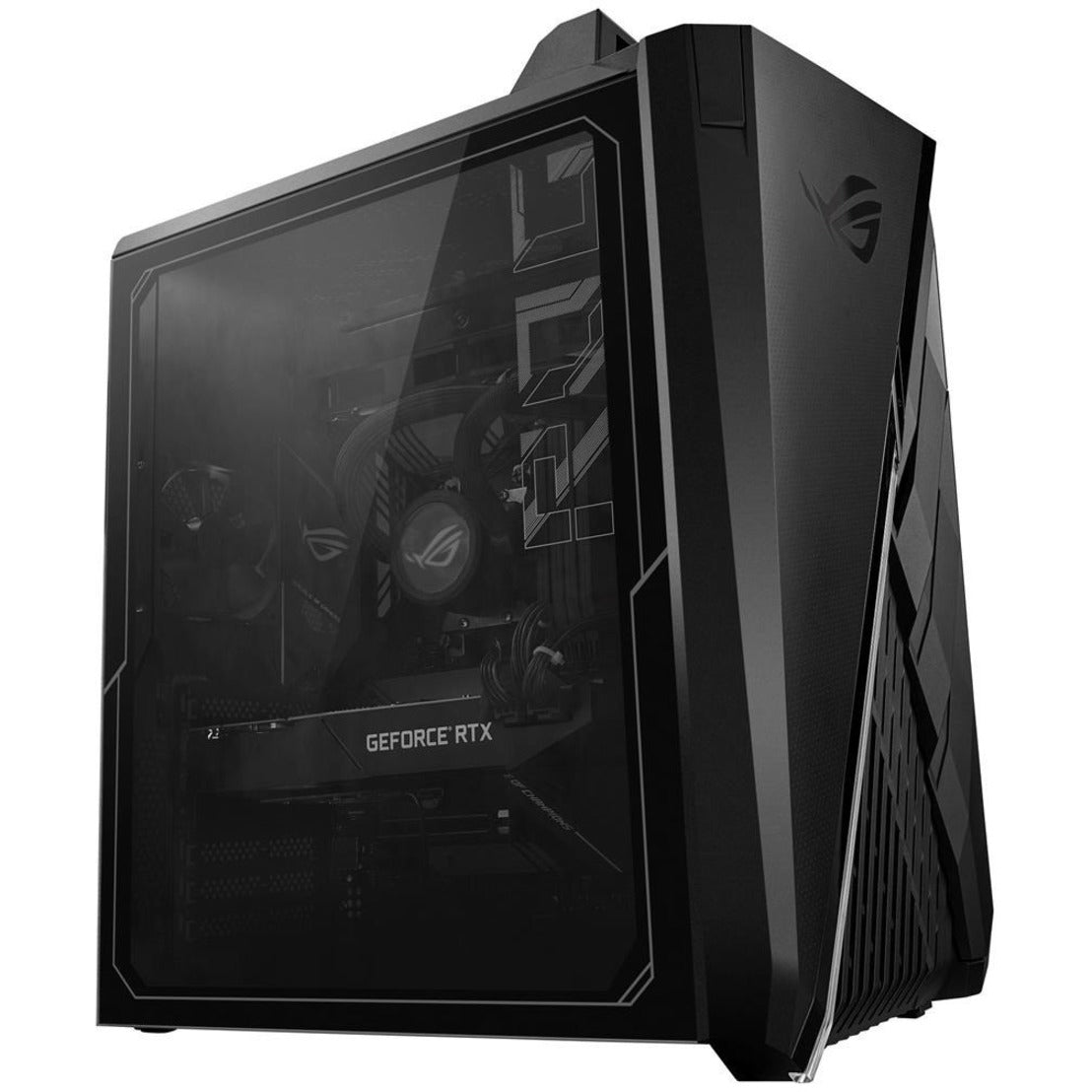 Asus Strix GA35DX-XH999 Gaming Desktop Computer - AMD Ryzen 9 5900X Dodeca-core (12 Core) - 32 GB RAM DDR4 SDRAM - 2 TB HDD - 1 TB M.2 PCI Express NVMe 3.0 SSD - Tower - Star Black