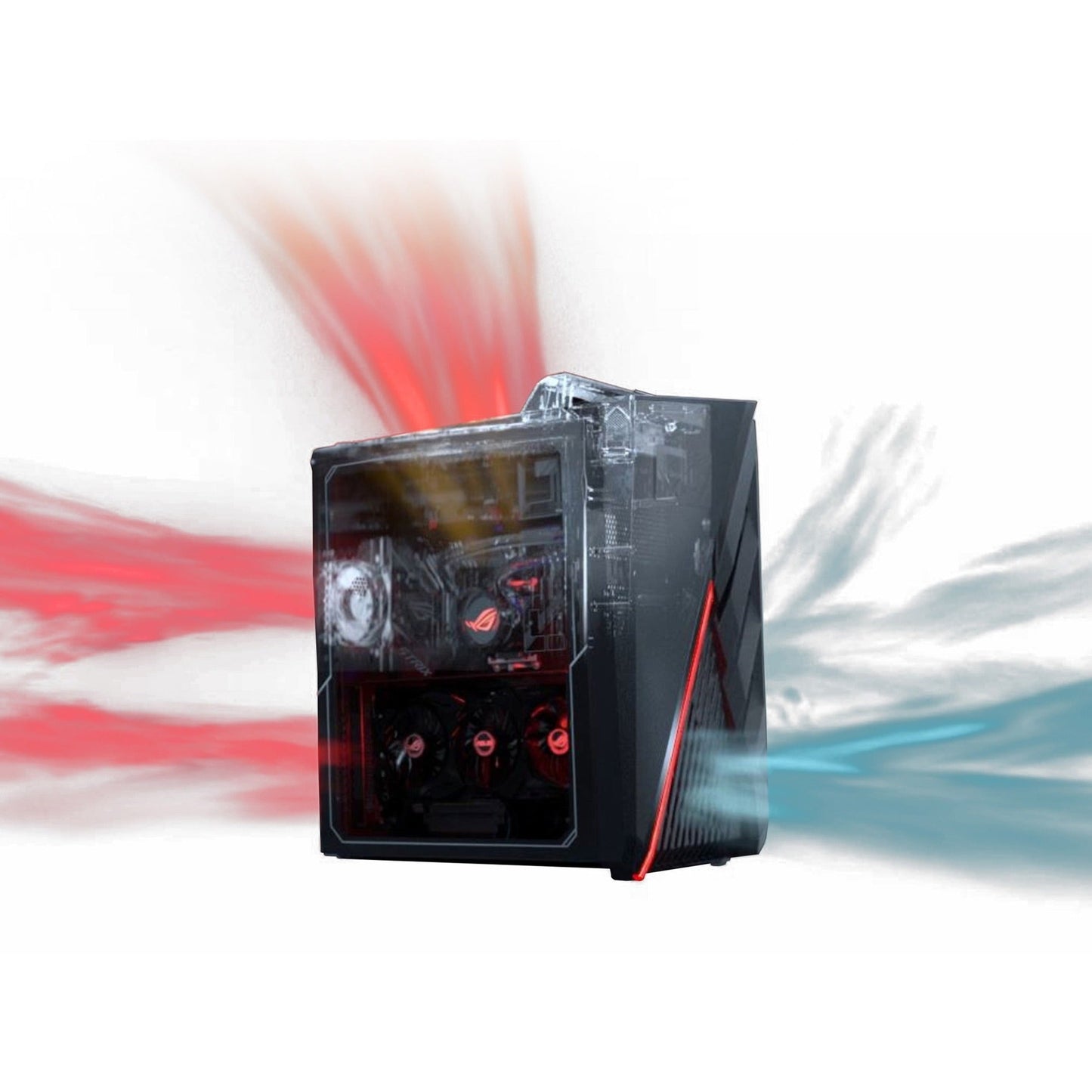 Asus Strix GA35DX-XH999 Gaming Desktop Computer - AMD Ryzen 9 5900X Dodeca-core (12 Core) - 32 GB RAM DDR4 SDRAM - 2 TB HDD - 1 TB M.2 PCI Express NVMe 3.0 SSD - Tower - Star Black