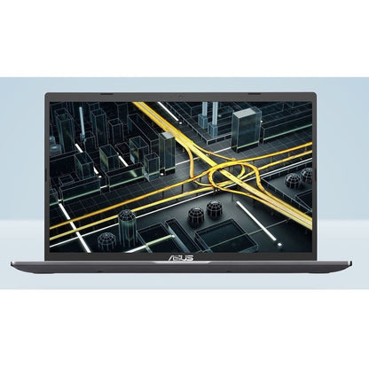 Asus P1512 P1512CEA-XS51 15.6" Notebook - Full HD - 1920 x 1080 - Intel Core i5 11th Gen i5-1135G7 Quad-core (4 Core) 2.40 GHz - 8 GB Total RAM - 8 GB On-board Memory - 256 GB SSD - Slate Gray