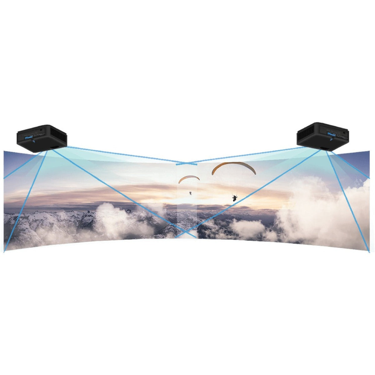 BenQ LU9800 3D Ready DLP Projector - 16:10 - Ceiling Mountable Wall Mountable Floor Mountable - Black