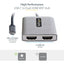 StarTech.com USB-C to Dual HDMI Adapter USB Type-C Multi-Monitor MST Hub Dual 4K 60Hz HDMI Laptop Display Extender / Splitter Windows