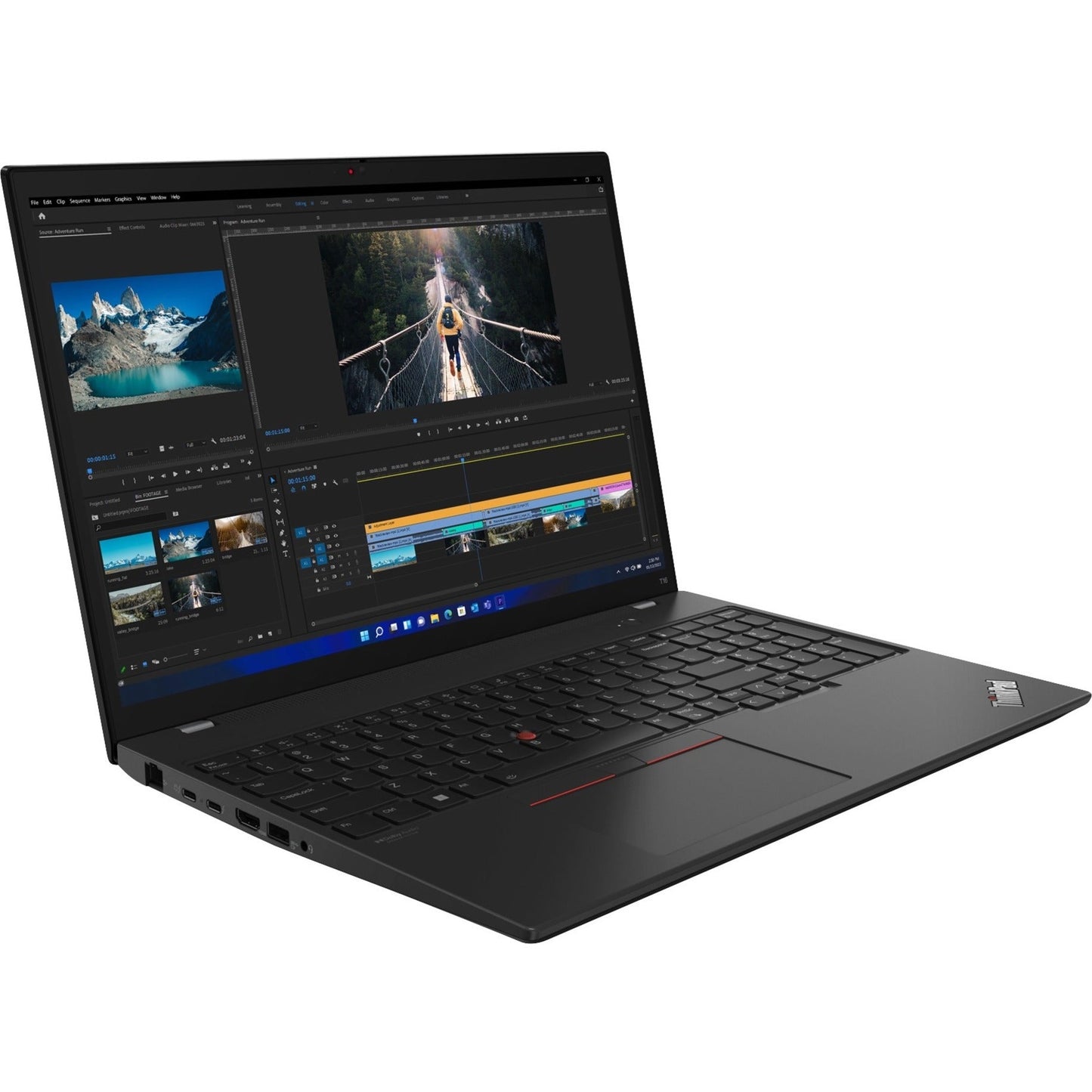 Lenovo ThinkPad T16 Gen 1 21CH0006US 16" Touchscreen Notebook - WUXGA - 1920 x 1200 - AMD Ryzen 7 PRO 6850U Octa-core (8 Core) 2.70 GHz - 16 GB Total RAM - 512 GB SSD - Villi Black