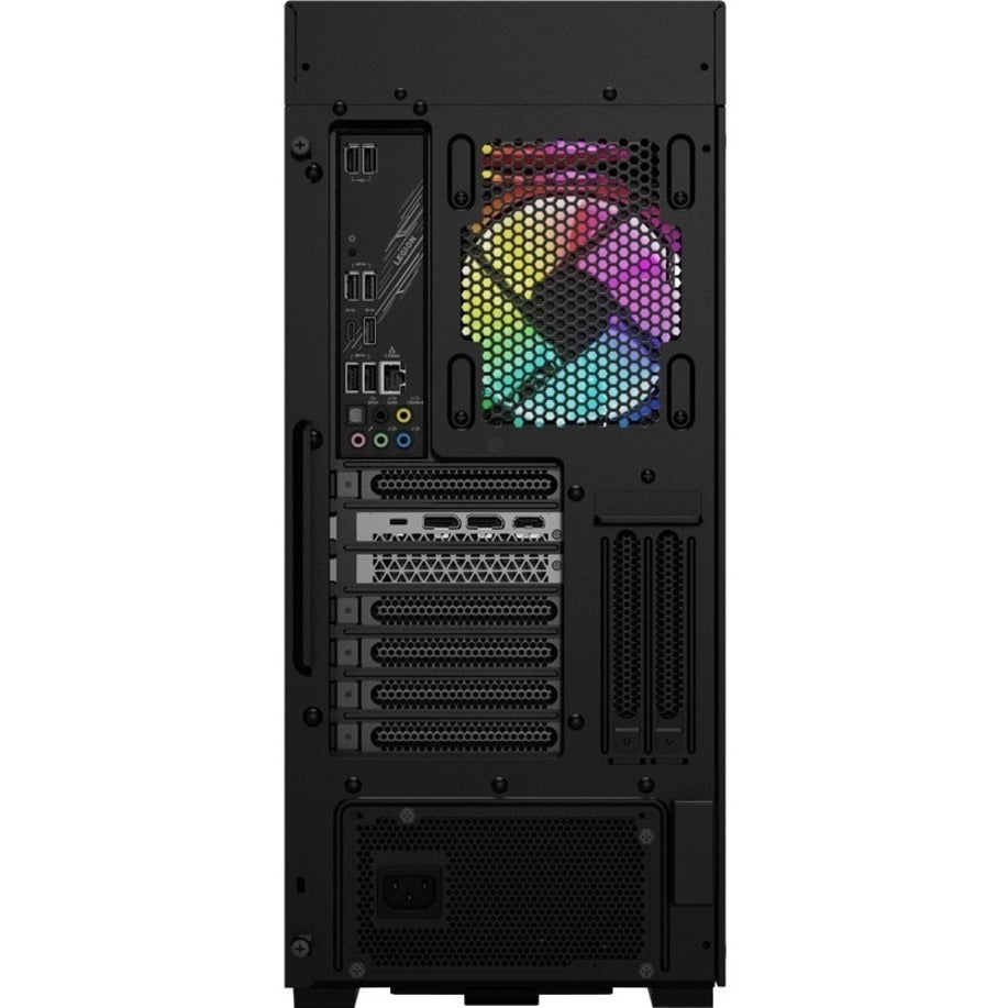 Lenovo Legion T7 34IAZ7 90S1000BUS Gaming Desktop Computer - Intel Core i7 12th Gen i7-12700K Dodeca-core (12 Core) - 32 GB RAM DDR5 SDRAM - 1 TB M.2 PCI Express NVMe 4.0 SSD - Tower - Raven Black