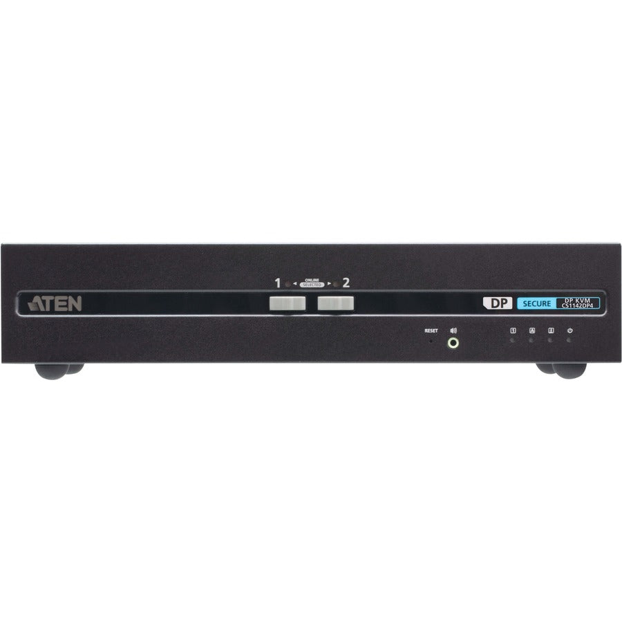 ATEN 2-Port USB DisplayPort Dual Display Secure KVM Switch (PSD PP v4.0 Compliant)