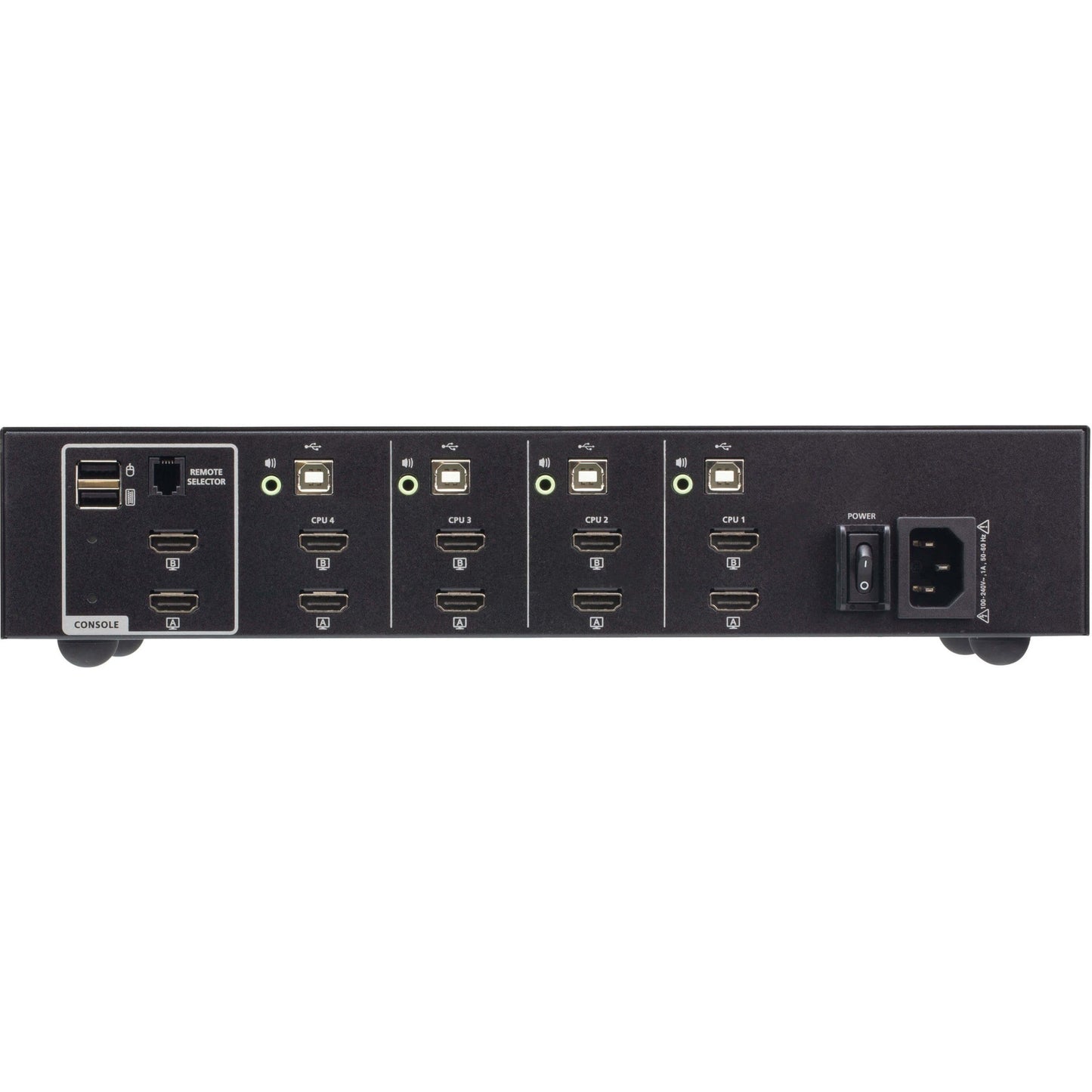 ATEN 4-Port USB HDMI Dual Display Secure KVM Switch (PSD PP v4.0 Compliant)