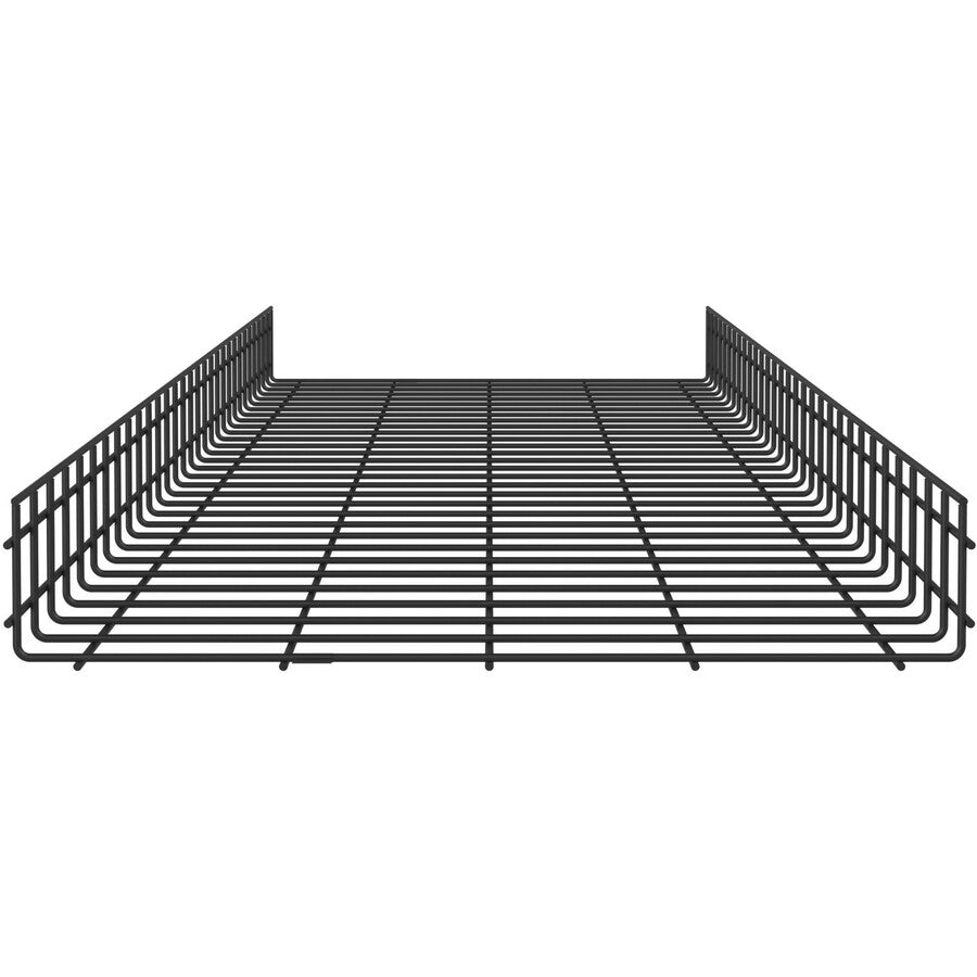 Panduit Wire Basket 4" H x 24" W Black Powdered Coated