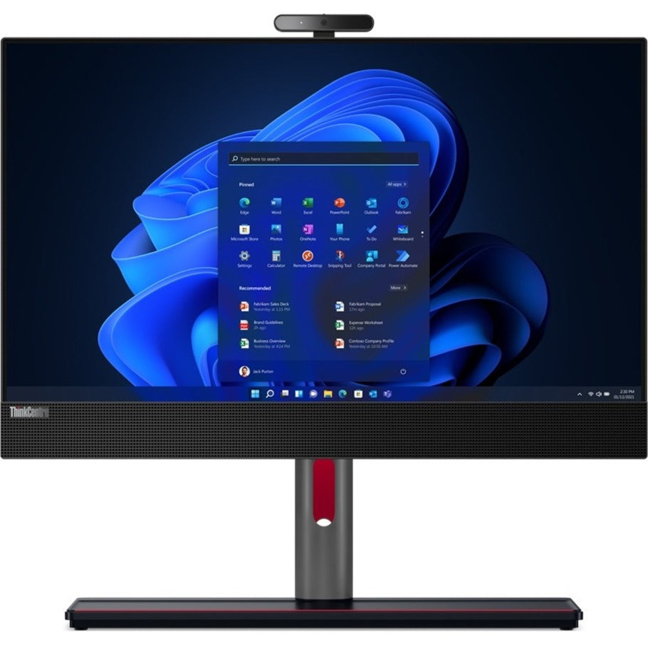 Lenovo ThinkCentre M90a Gen 3 Pro 11VA004HUS All-in-One Computer - Intel Core i5 12th Gen i5-12500 Hexa-core (6 Core) 3 GHz - 8 GB RAM DDR5 SDRAM - 256 GB NVMe M.2 PCI Express PCI Express NVMe 4.0 x4 SSD - 23.8" WQHD 2560 x 1440 - Desktop - Black