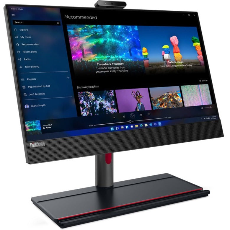 Lenovo ThinkCentre M90a Gen 3 Pro 11VA004FUS All-in-One Computer - Intel Core i7 12th Gen i7-12700 Dodeca-core (12 Core) - 16 GB RAM DDR5 SDRAM - 512 GB NVMe M.2 PCI Express PCI Express NVMe 4.0 x4 SSD - 23.8" WQHD 2560 x 1440 - Desktop - Black