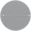AXIS C1210-E 2-way Indoor/Outdoor Ceiling Mountable Speaker - White