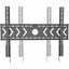 Amer Mounts - Fixed Heavy Duty Low Profile Flat Panel Wall Mount for 50-100 Inch Displays 250lbs Max Weight - BIGASSMOUNT250