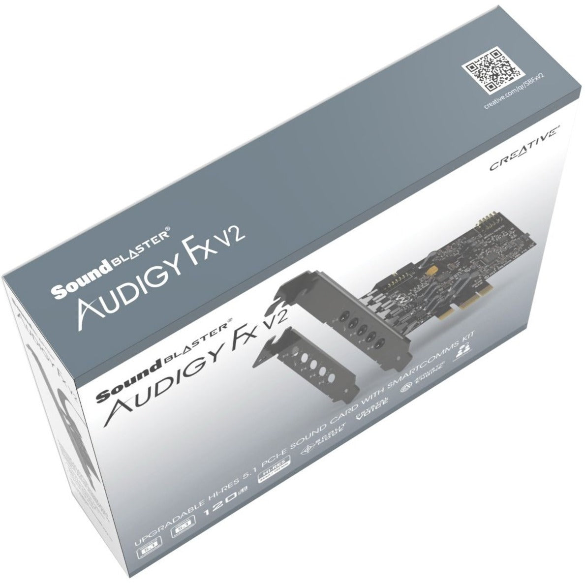 Sound Blaster Audigy Fx V2 Sound Card (with Full Height I/O Bracket)