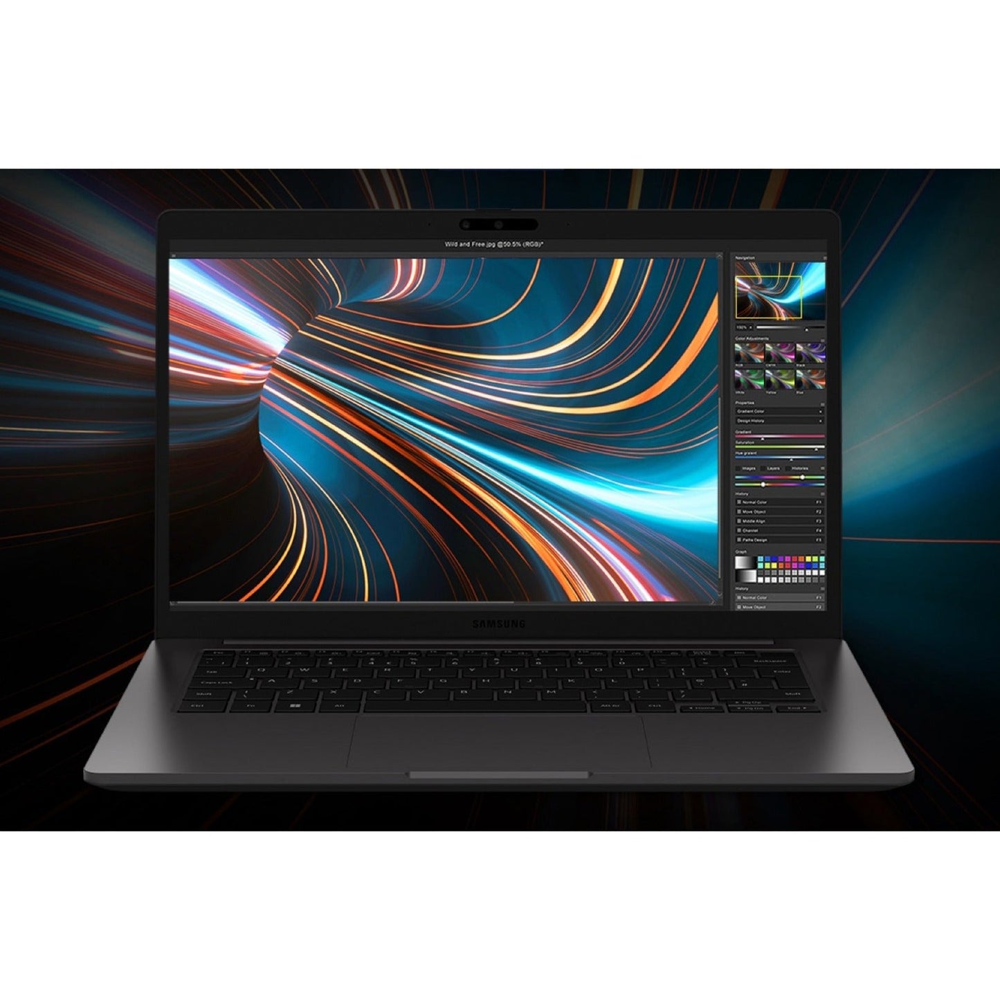 Samsung Galaxy Book2 Business NP641BEF-KA3US 14" Notebook - Full HD - 1920 x 1080 - Intel Core i7 12th Gen i7-1270P 2.20 GHz - Intel Evo Platform - 32 GB Total RAM - 1 TB SSD - Graphite