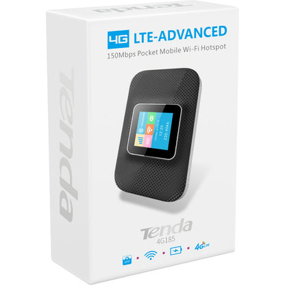 Tenda 4G185 Wi-Fi 4 IEEE 802.11n Cellular Modem/Wireless Router