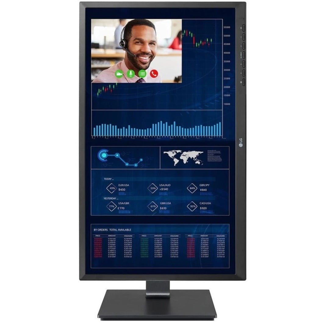 LG 24CN650W All-in-One Thin Client - Intel Celeron J4105 Quad-core (4 Core) 1.50 GHz