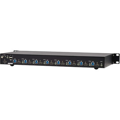 Tripp Lite 8-Port 4K HDMI/USB KVM Switch - 4K 60 Hz Video/Audio USB Peripheral Sharing 1U Rack-Mount