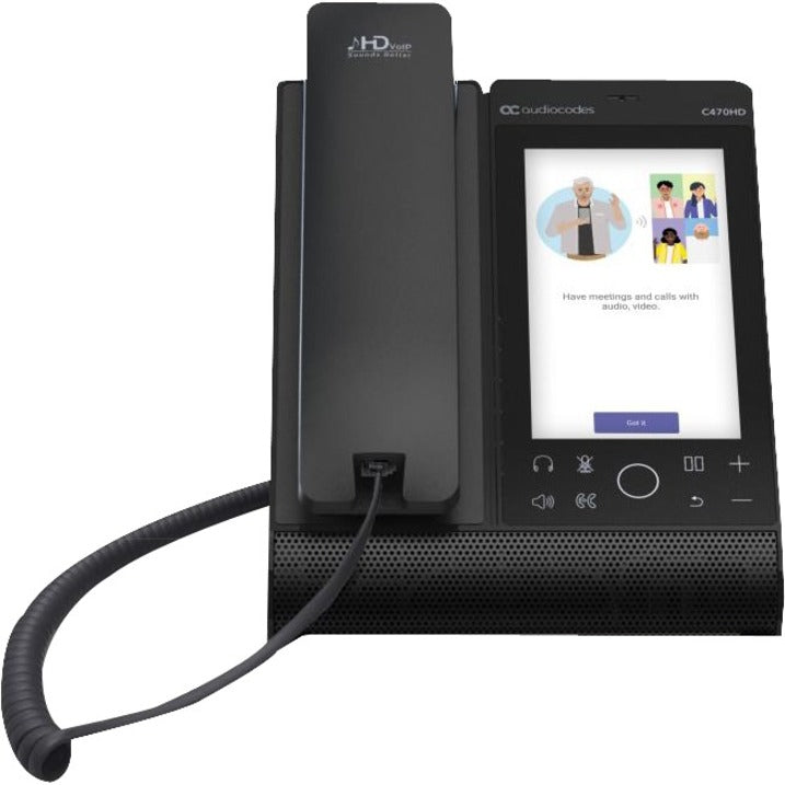 AudioCodes C470HD IP Phone - Corded/Cordless - Corded/Cordless - Bluet ...