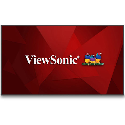 ViewSonic Commercial Display CDE9830 - 4K 24/7 Operation Integrated Software 4GB RAM 32GB Storage - 500 cd/m2 - 98"