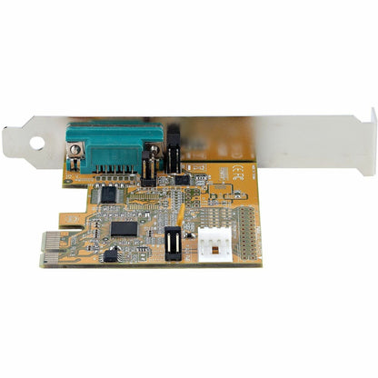 StarTech.com 1-Port PCI Express Serial Card PCIe to RS232 (DB9) Serial Interface Card 16C1050 UART COM Retention Low Profile Win & Linux