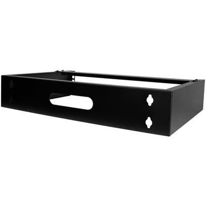 StarTech.com 2U Wall Mount Rack 14in Deep 19 inch Wall Mount Network Rack Wall Mounting Patch Panel Bracket for Switch/IT Equipment