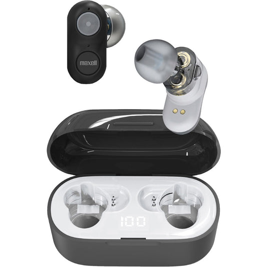 Maxell True Wireless Dual Driver Bluetooth Earbuds