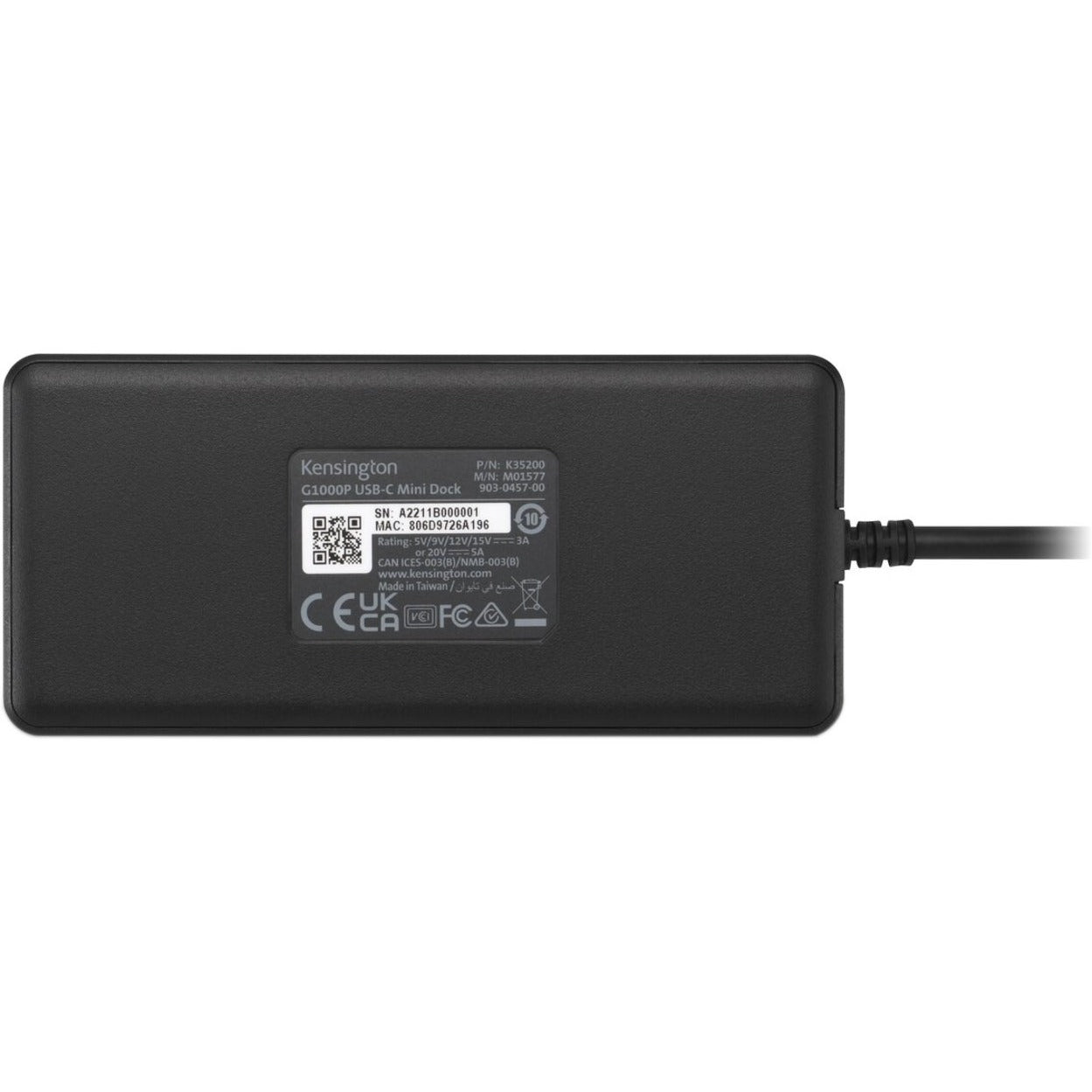 Kensington G1000P USB-C Mini Dock