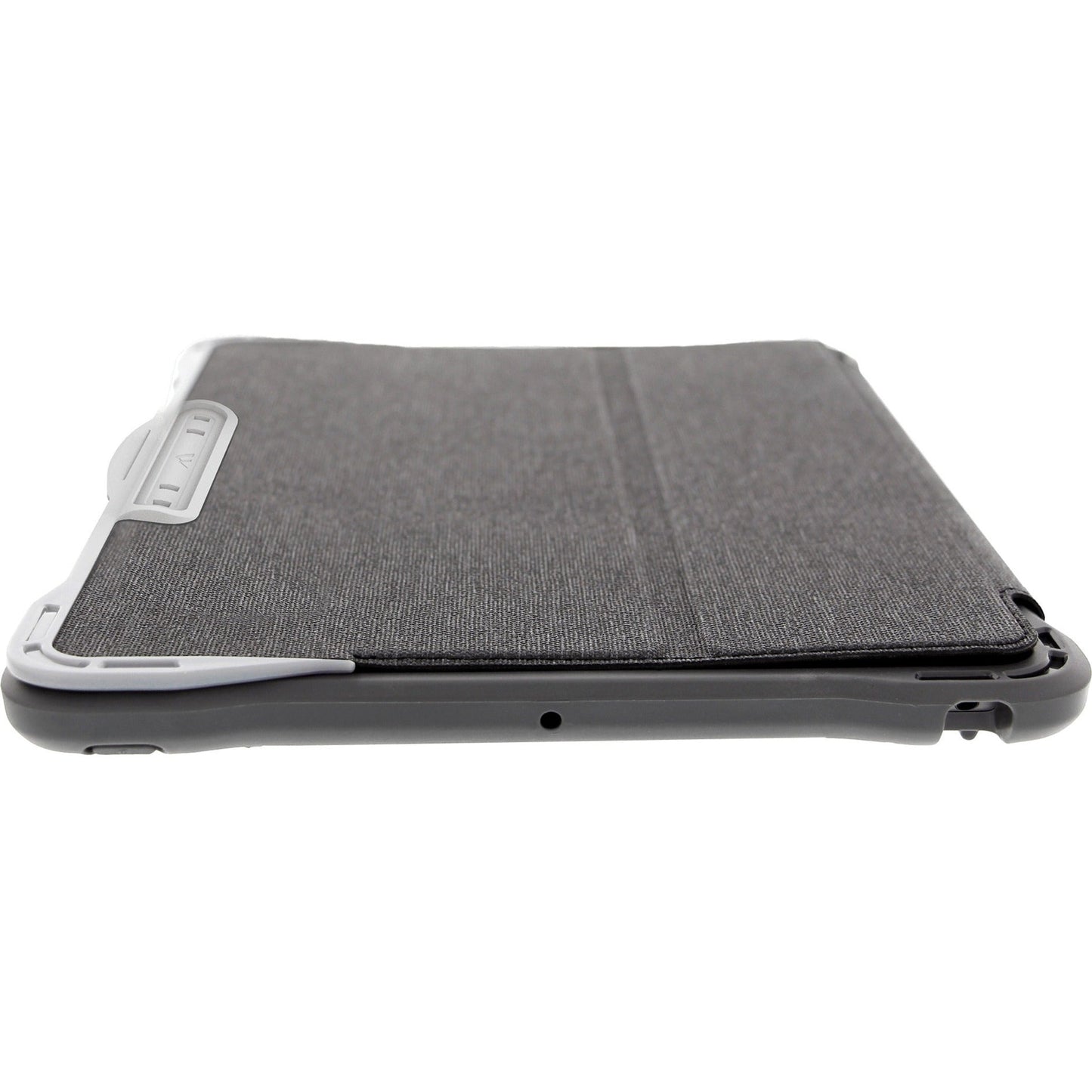 Brenthaven Edge Folio Rugged Carrying Case (Folio) for 10.2" Apple iPad (9th Generation) iPad (7th Generation) iPad (8th Generation) Tablet Stylus Apple Pencil (2nd Generation) - Gray