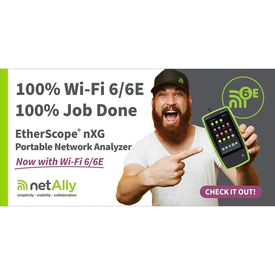 NetAlly EtherScope nXG (EXG-300) Network Testing Device