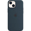 Apple iPhone 13 mini Silicone Case with MagSafe - Abyss Blue