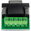 TRENDnet RS232 to RS422 RS485 Converter Adapter (4- Pack) Serial Port Data Converter Black TI-S400