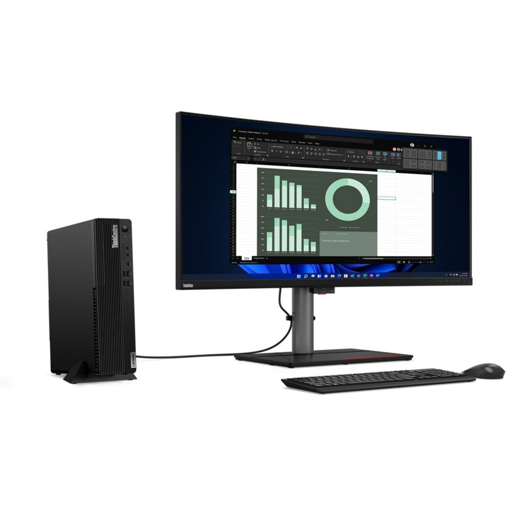 Lenovo ThinkCentre M80s Gen 3 11TG0023US Desktop Computer - Intel Core i7 12th Gen i7-12700 Dodeca-core (12 Core) - 16 GB RAM DDR5 SDRAM - 1 TB HDD - Small Form Factor - Black