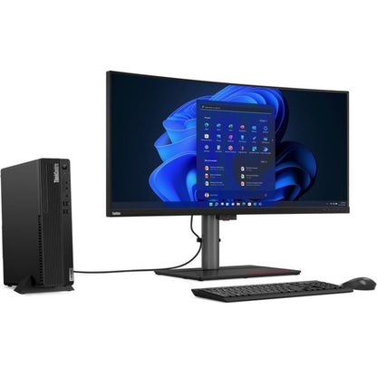 Lenovo ThinkCentre M90s Gen 3 11TT000MUS Desktop Computer - Intel Core i5 12th Gen i5-12500 Hexa-core (6 Core) 3 GHz - 16 GB RAM DDR5 SDRAM - 512 GB M.2 PCI Express NVMe SSD - Small Form Factor - Black