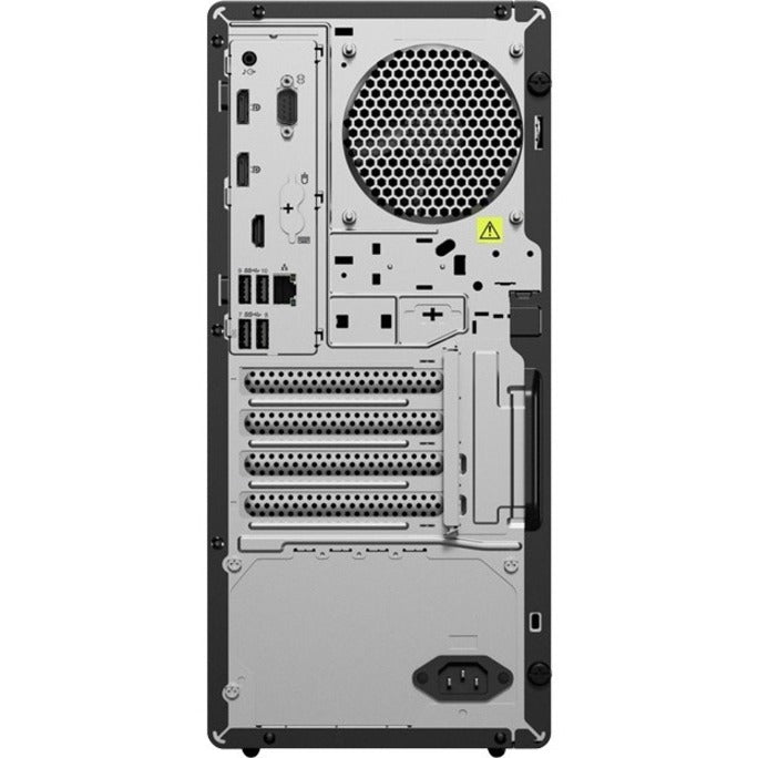 Lenovo ThinkCentre M90t Gen 3 11TN001NUS Desktop Computer - Intel Core i5 12th Gen i5-12500 Hexa-core (6 Core) 3 GHz - 8 GB RAM DDR5 SDRAM - 1 TB NVMe M.2 PCI Express PCI Express NVMe 3.0 x2 SSD - Tower - Black