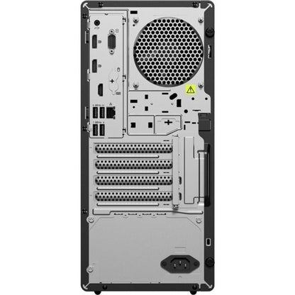 Lenovo ThinkCentre M90t Gen 3 11TN0024US Desktop Computer - Intel Core i7 12th Gen i7-12700 Dodeca-core (12 Core) - 16 GB RAM DDR5 SDRAM - 256 GB NVMe M.2 PCI Express PCI Express NVMe 4.0 x4 SSD - Tower - Black