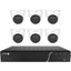 Speco 8 Channel Analytic Surveillance Kit with 5MP IP Cameras NDAA Compliant - 2 TB HDD