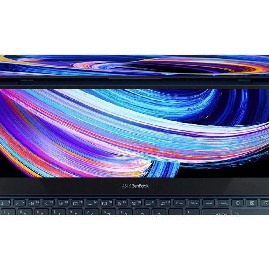 Asus ZenBook Pro Duo 15 OLED UX582 UX582ZM-XS96T 15.6" Touchscreen Notebook - 4K UHD - 3840 x 2160 - Intel Core i9 12th Gen i9-12900H Tetradeca-core (14 Core) 2.50 GHz - 32 GB Total RAM - 32 GB On-board Memory - 1 TB SSD - Celestial Blue
