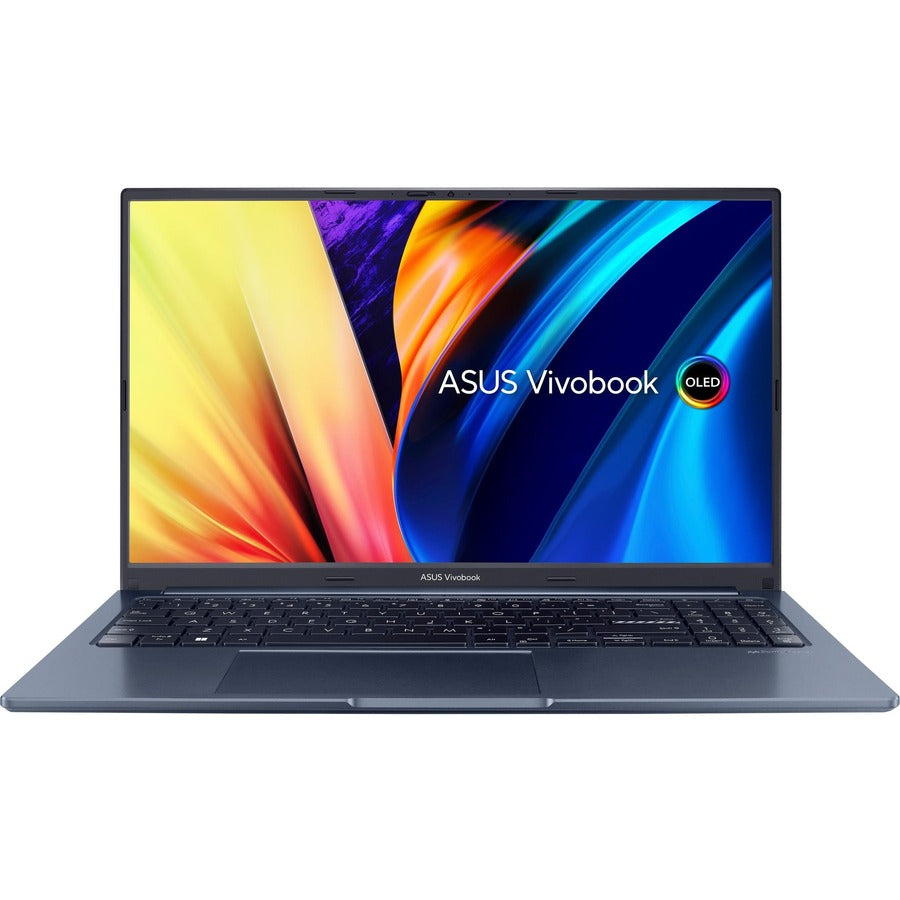 Asus Vivobook 15X OLED M1503 M1503QA-ES74 15.6" Notebook - Full HD - 1920 x 1080 - AMD Ryzen 7 5800H Octa-core (8 Core) 3.20 GHz - 16 GB Total RAM - 8 GB On-board Memory - 512 GB SSD - Quiet Blue