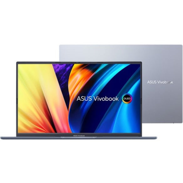 Asus Vivobook 15X OLED M1503 M1503QA-ES74 15.6" Notebook - Full HD - 1920 x 1080 - AMD Ryzen 7 5800H Octa-core (8 Core) 3.20 GHz - 16 GB Total RAM - 8 GB On-board Memory - 512 GB SSD - Quiet Blue