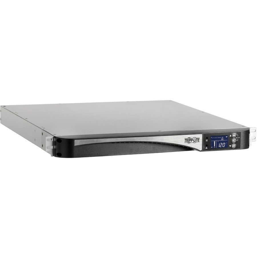 Tripp Lite 700VA 420W 120V Line-Interactive UPS - 4 NEMA 5-15R Outlets Network Card Option USB DB9 1U Rack/Tower