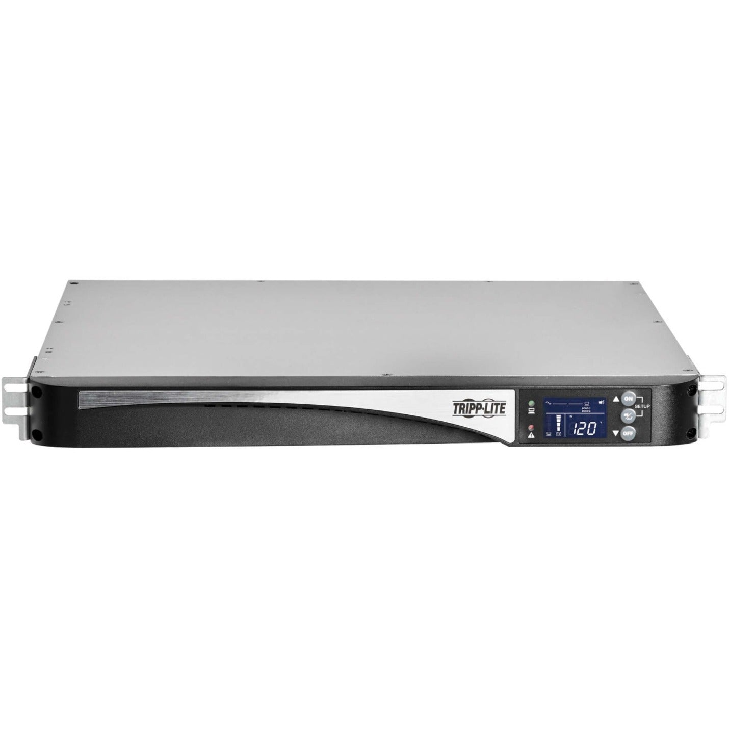 Tripp Lite 700VA 420W 120V Line-Interactive UPS - 4 NEMA 5-15R Outlets Network Card Option USB DB9 1U Rack/Tower