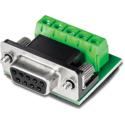 TRENDnet RS232 to RS422 RS485 Converter Adapter Serial Port Data Converter Black TI-S100