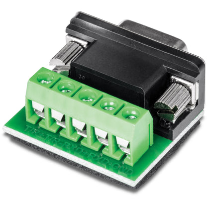TRENDnet RS232 to RS422 RS485 Converter Adapter Serial Port Data Converter Black TI-S100