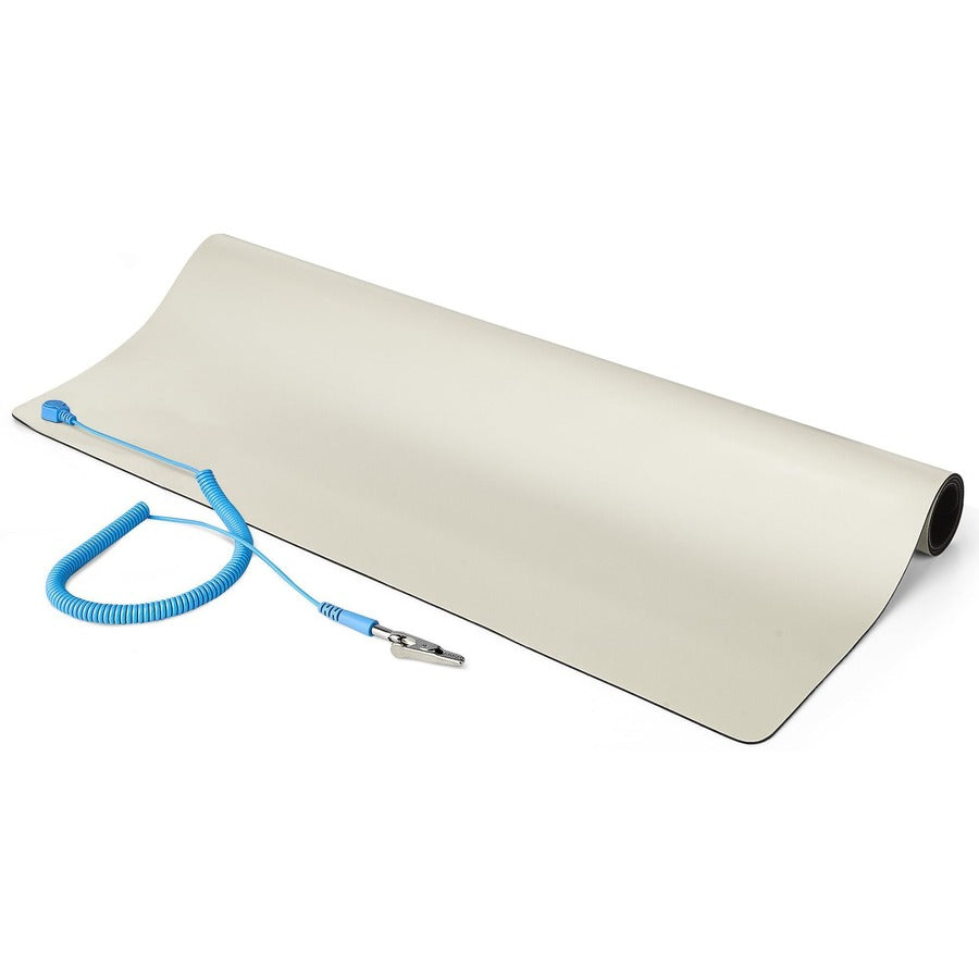 StarTech.com 23x47in Anti Static Mat ESD Mat for Electronics Repair on Table or Desk Flexible Work Pad Detachable Grounding Wire