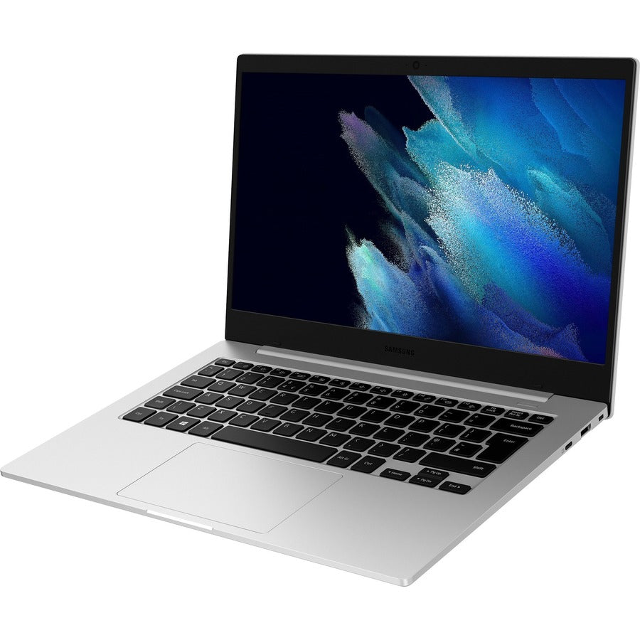 Samsung Galaxy Book Go NP545XLA-KA1VZ 14" Notebook - Full HD - 1920 x 1080 - Qualcomm Kryo 495 3.15 GHz - 8 GB Total RAM - 8 GB On-board Memory - 128 GB Flash Memory - Silver