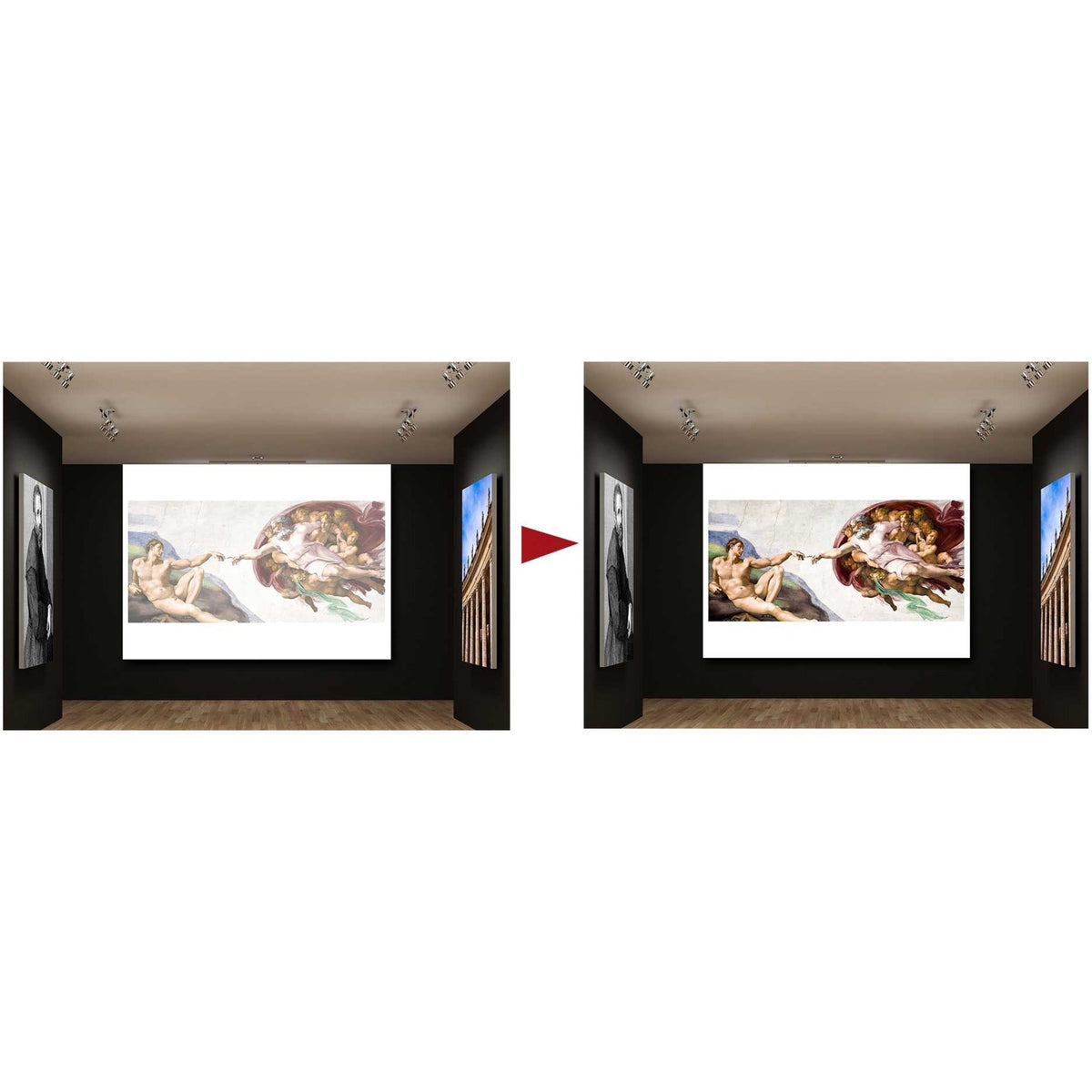 ViewSonic LS921WU 6000 Lumens WUXGA Short Throw Laser Projector for 200 Inch Screen Dual HDMI 4K HDR/HLG Support 1.1x Optical Zoom for Business and Education