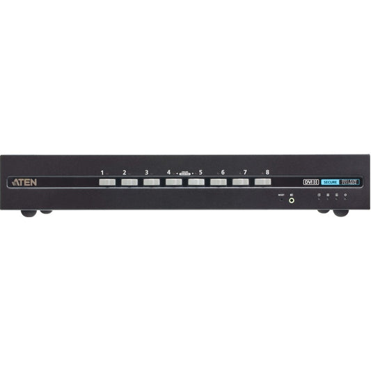 ATEN 8-Port USB DVI Dual Display Secure KVM Switch (PSD PP v4.0 Compliant)