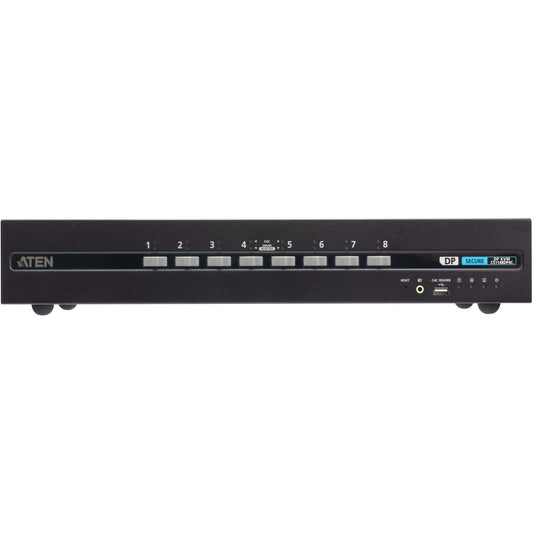 ATEN CS1148DP4C 8-Port USB DisplayPort Dual Display Secure KVM Switch with CAC