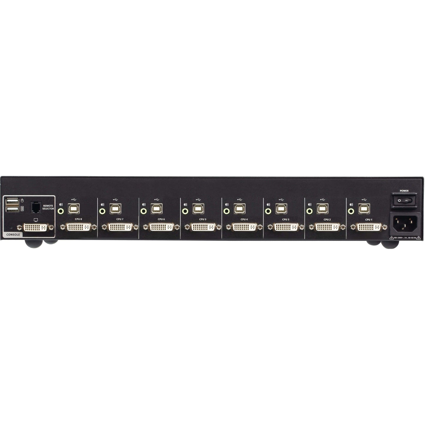 ATEN 8-Port USB DVI Secure KVM Switch (PSD PP v4.0 Compliant)