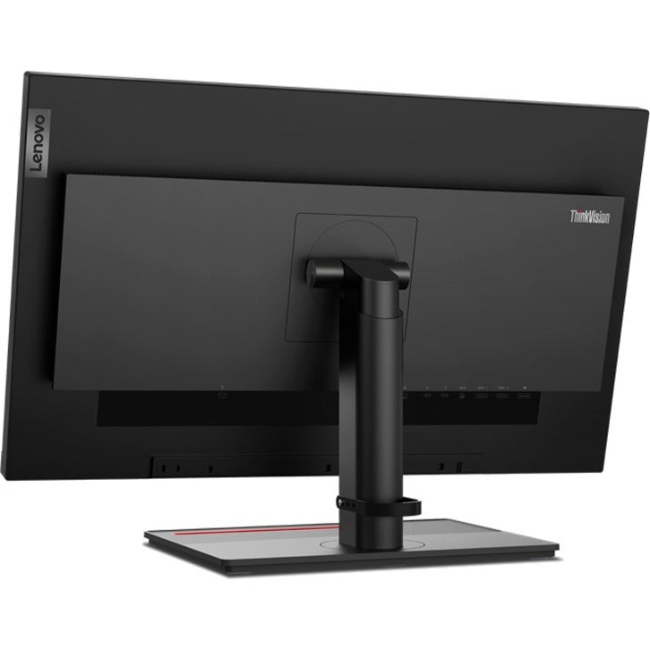 Lenovo ThinkVision P27u-20 27" Webcam 4K UHD LCD Monitor - 16:9 - Raven Black