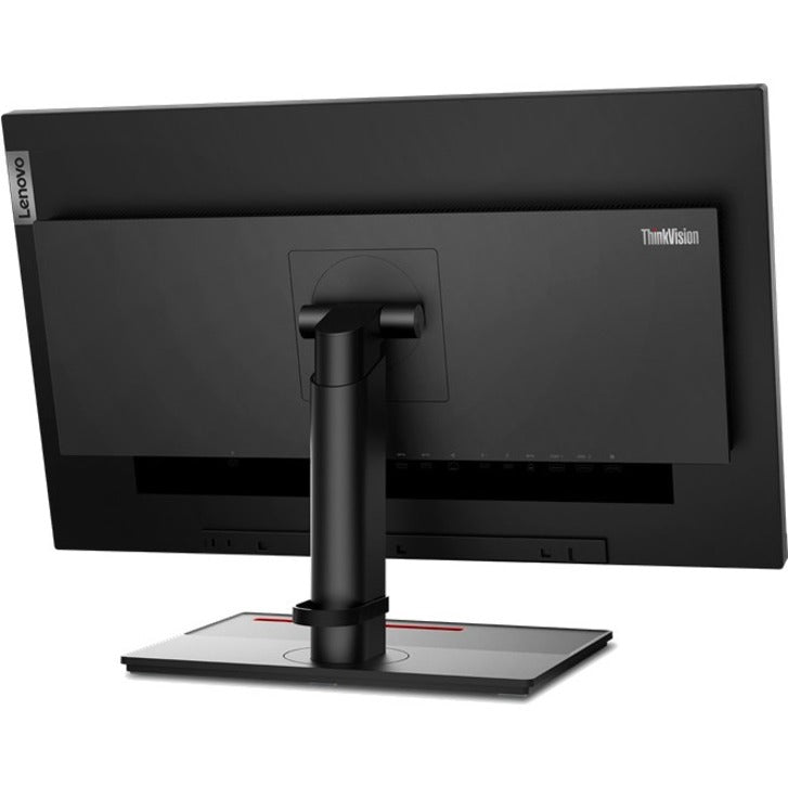 Lenovo ThinkVision P27u-20 27" Webcam 4K UHD LCD Monitor - 16:9 - Raven Black